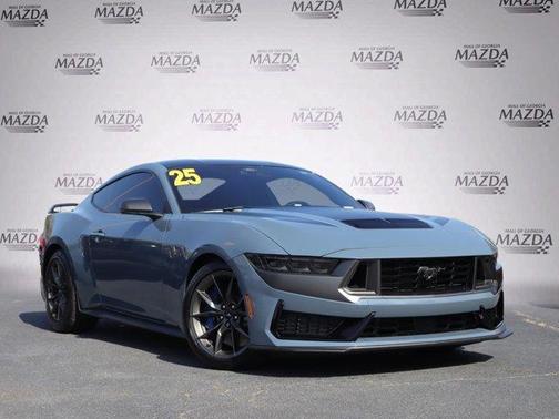 Vapor Blue Metallic 2025 Ford Mustang Dark Horse