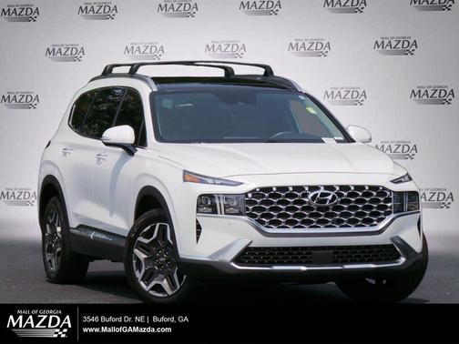 Quartz White 2022 Hyundai SANTA FE Limited
