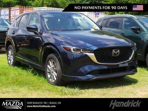 Deep Crystal Blue Mica 2024 Mazda CX-5 2.5 S Select Package