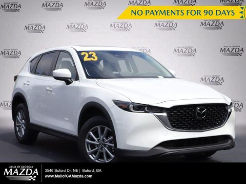 Rhodium White Metallic 2023 Mazda CX-5 2.5 S Preferred Package