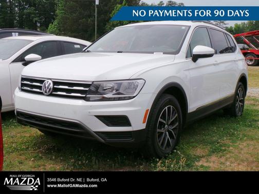Pure White 2020 Volkswagen Tiguan 2.0T SE 4MOTION