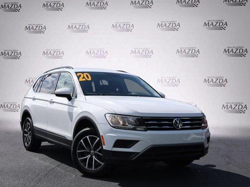 Pure White 2020 Volkswagen Tiguan 2.0T SE 4MOTION