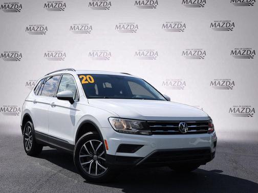 Pure White 2020 Volkswagen Tiguan 2.0T SE 4MOTION
