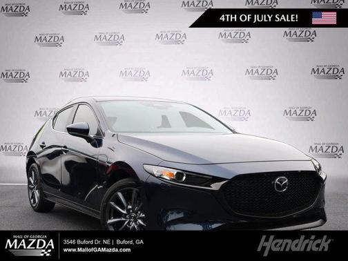 Deep Crystal Blue Mica 2026 Mazda Mazda3 FWD w/Preferred Package