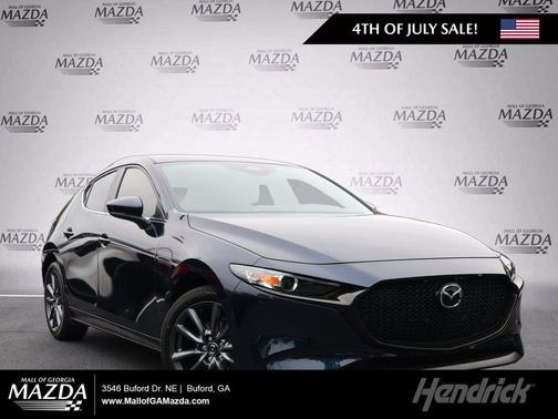 Deep Crystal Blue Mica 2026 Mazda Mazda3 FWD w/Preferred Package