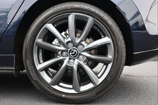 Deep Crystal Blue Mica 2026 Mazda Mazda3 FWD w/Preferred Package