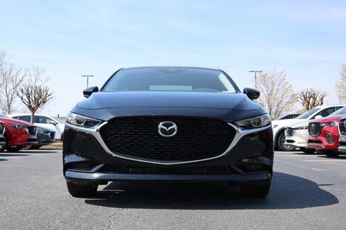 Jet Black Mica 2026 Mazda Mazda3 FWD w/Preferred Package