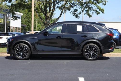 Jet Black Mica 2025 Mazda CX-70 PHEV Premium Package