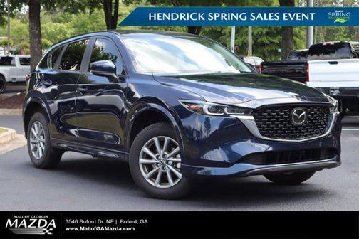 Deep Crystal Blue Mica 2025 Mazda CX-5 2.5 S Select Package