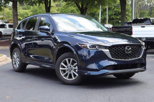 Deep Crystal Blue Mica 2025 Mazda CX-5 2.5 S Select Package