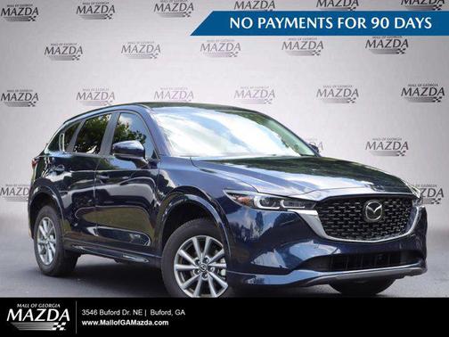 Deep Crystal Blue Mica 2025 Mazda CX-5 2.5 S Select Package
