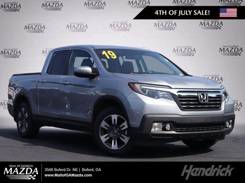 Lunar Silver Metallic 2019 Honda Ridgeline RTL