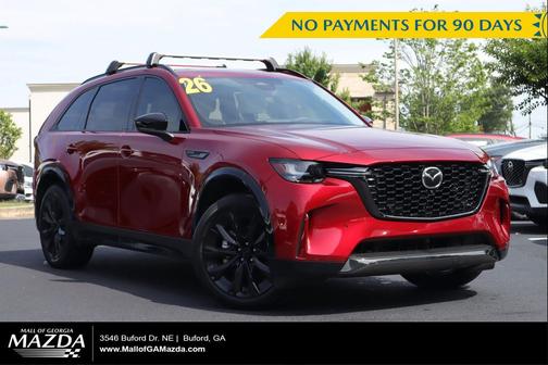 Soul Red Crystal Metallic 2026 Mazda CX-90 3.3 Turbo S Premium Sport