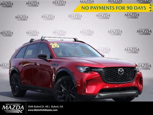 Soul Red Crystal Metallic 2026 Mazda CX-90 3.3 Turbo S Premium Sport