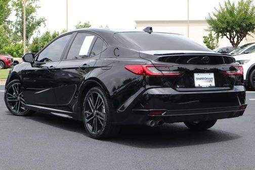 Midnight Black Metallic 2025 Toyota Camry XSE