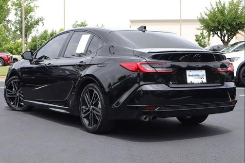 Midnight Black Metallic 2025 Toyota Camry XSE