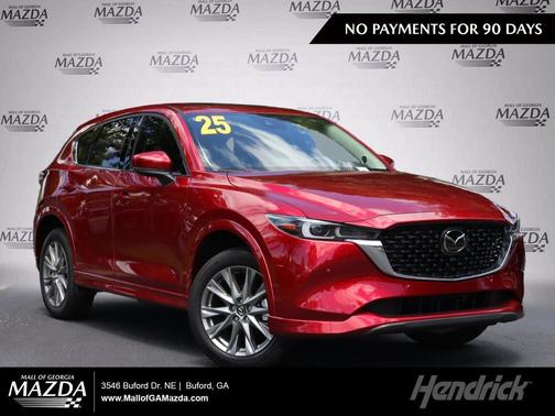 Soul Red Crystal Metallic 2025 Mazda CX-5 2.5 S Premium Plus Package