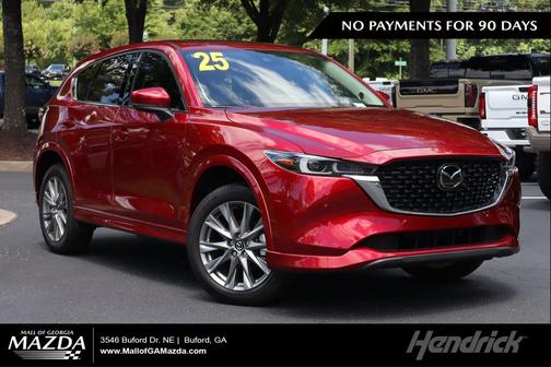 Soul Red Crystal Metallic 2025 Mazda CX-5 2.5 S Premium Plus Package