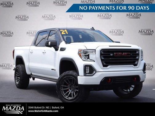 Summit White 2021 GMC Sierra 1500 AT4