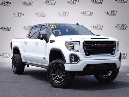 Summit White 2021 GMC Sierra 1500 AT4