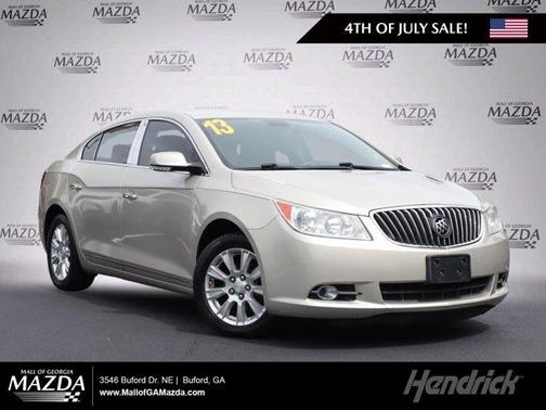 Champagne Silver Metallic 2013 Buick LaCrosse Leather
