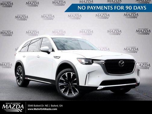 Rhodium White Premium 2026 Mazda CX-90 PHEV Premium Plus