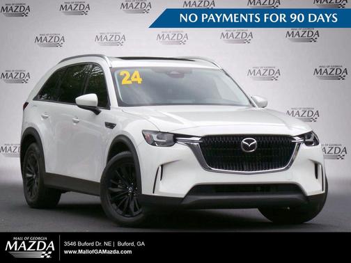 Rhodium White Premium 2024 Mazda CX-90 PHEV Preferred