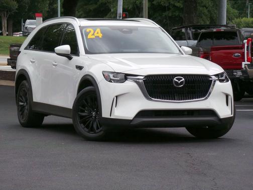 Rhodium White Premium 2024 Mazda CX-90 PHEV Preferred