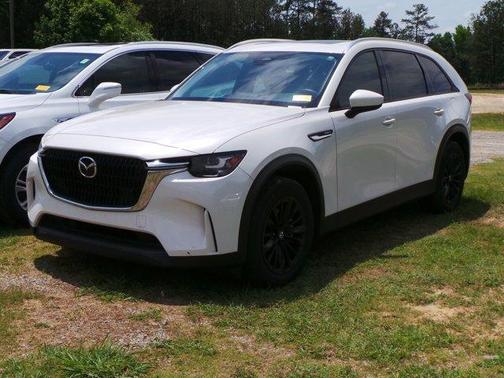 Rhodium White Premium 2024 Mazda CX-90 PHEV Preferred