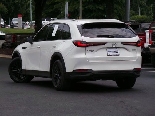 Rhodium White Premium 2024 Mazda CX-90 PHEV Preferred