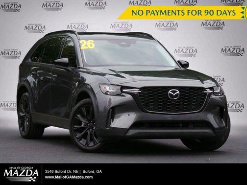 Machine Gray Metallic 2026 Mazda CX-90 3.3 Turbo Premium Sport