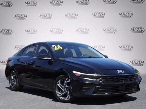 Abyss Black 2024 Hyundai ELANTRA HEV Limited