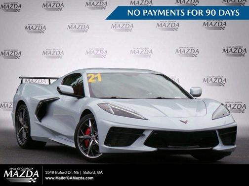 Ceramic Matrix Gray Metallic 2021 Chevrolet Corvette Stingray w/2LT