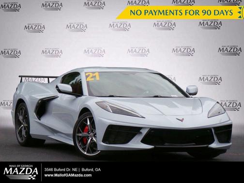 Ceramic Matrix Gray Metallic 2021 Chevrolet Corvette Stingray w/2LT