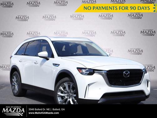 Rhodium White Premium 2026 Mazda CX-90 PHEV Preferred