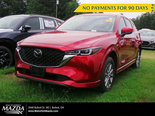 Soul Red Crystal Metallic 2025 Mazda CX-5 2.5 S Preferred Package