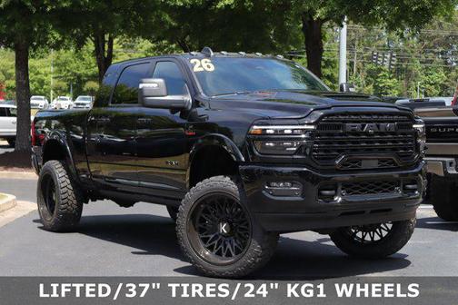 Diamond Black Crystal Pearlcoat 2026 RAM 2500 Limited Mega Cab 4x4 6'4' Box