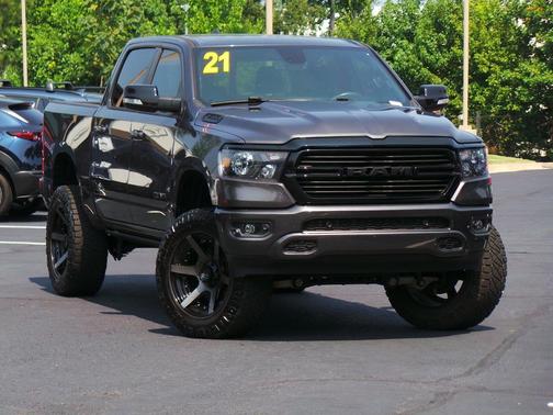 Granite Crystal Metallic Clearcoat 2021 RAM 1500 Big Horn/Lone Star