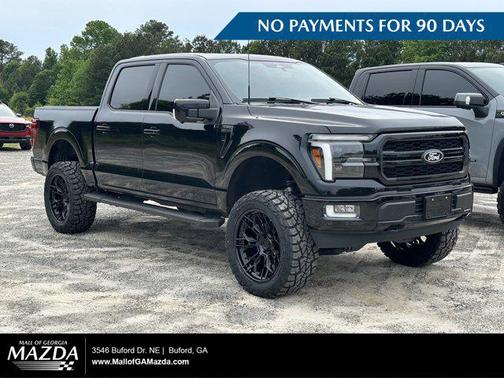 AGATE BLACK METALLIC 2024 Ford F-150 Lariat