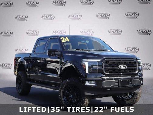AGATE BLACK METALLIC 2024 Ford F-150 Lariat