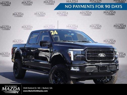 AGATE BLACK METALLIC 2024 Ford F-150 Lariat