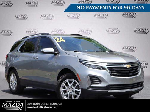 Sterling Gray Metallic 2024 Chevrolet Equinox 1LT