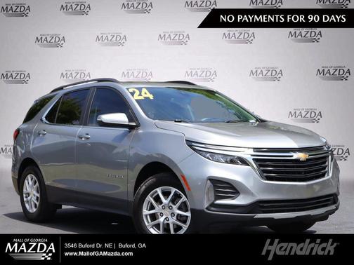 Sterling Gray Metallic 2024 Chevrolet Equinox 1LT