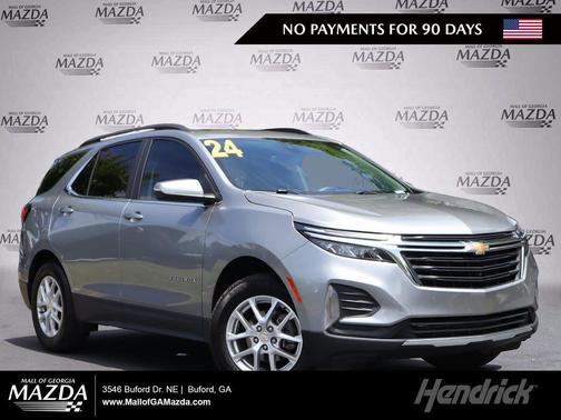Sterling Gray Metallic 2024 Chevrolet Equinox 1LT