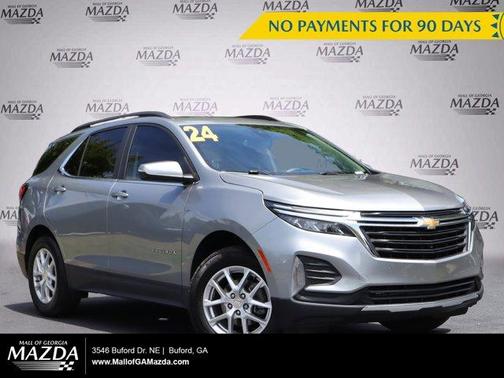 Sterling Gray Metallic 2024 Chevrolet Equinox 1LT