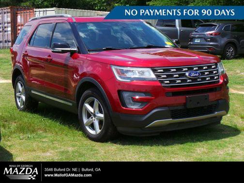 RUBY RED METALLIC TINTED CC 2017 Ford Explorer XLT