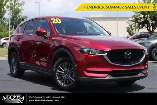 Soul Red Crystal Metallic 2020 Mazda CX-5 Touring