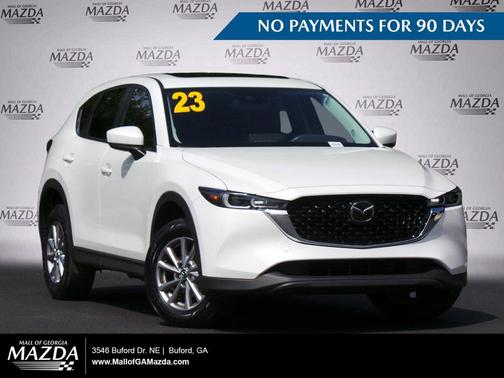 Rhodium White Metallic 2023 Mazda CX-5 2.5 S Preferred Package