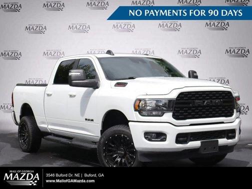 Bright White Clearcoat 2024 RAM 2500 Big Horn Crew Cab 4x4 6'4' Box
