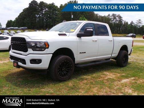 Bright White Clearcoat 2024 RAM 2500 Big Horn Crew Cab 4x4 6'4' Box